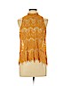 Assorted Brands Gold Sleeveless Blouse Size XL - photo 1