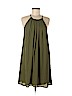 Everly 100% Polyester Green Casual Dress Size L - photo 1