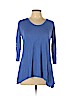 Splendid Blue 3/4 Sleeve T-Shirt Size L - photo 1
