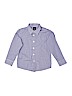 Nautica Solid Blue Long Sleeve Button-Down Shirt Size 6 - photo 1