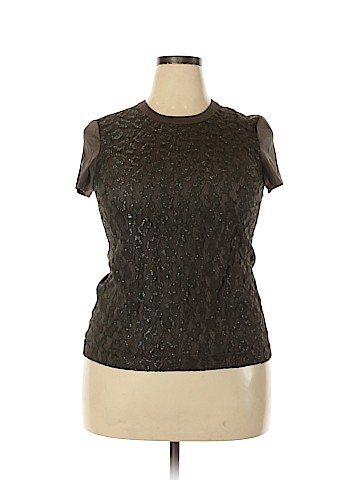 Ann Taylor Short Sleeve Blouse (view 1)