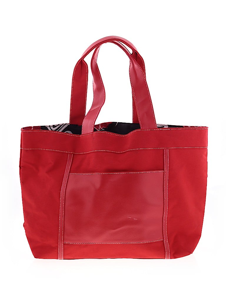 Unbranded Solid Red Tote One Size - 68% off | thredUP