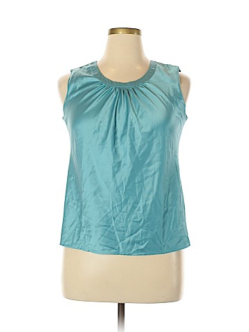JM Collection Sleeveless Blouse (view 1)