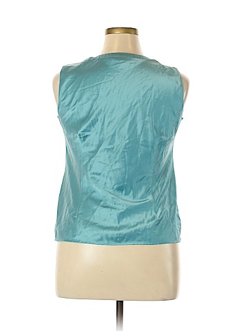 JM Collection Sleeveless Blouse (view 2)