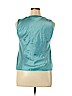 JM Collection Blue Sleeveless Blouse Size 14 (petite) - photo 2