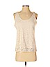 Ann Taylor LOFT Ivory Sleeveless Top Size S (petite) - photo 1