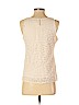 Ann Taylor LOFT Ivory Sleeveless Top Size S (petite) - photo 2