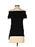 Vintage Havana Black Short Sleeve Top Size S - photo 2