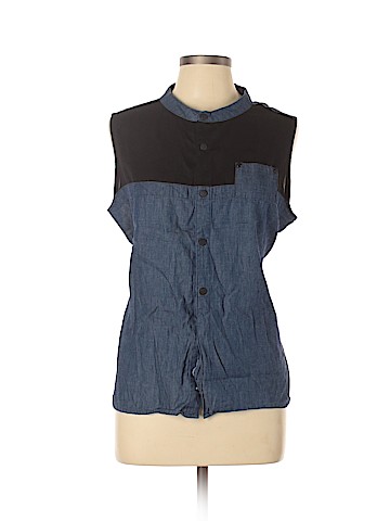 Harley Davidson Sleeveless Button-Down Shirt (view 1)