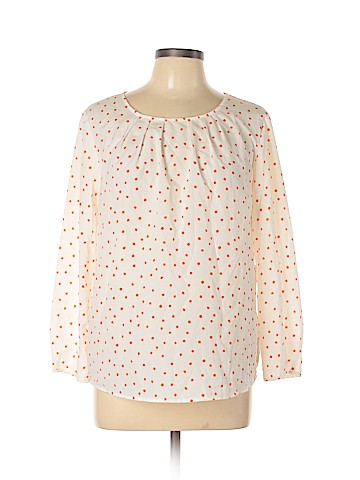 Maison Jules Long Sleeve Blouse (view 1)