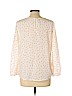 Maison Jules 100% Polyester Ivory Long Sleeve Blouse Size XL - photo 2