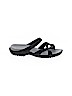 Crocs Solid Black Sandals Size 8 - photo 1