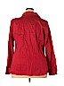Lane Bryant Red Long Sleeve Button-Down Shirt Size 22 - photo 2