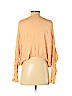 Free People 100% Rayon Pink Long Sleeve Blouse Size S - photo 2