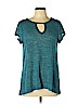 Juicy Couture Teal Short Sleeve Top Size L - photo 1
