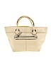 Tignanello 100% Leather Ivory Leather Satchel One size - photo 1