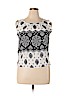 Alice Blue Designed Exclusively for Stitch Fix 100% Rayon Black Sleeveless Blouse Size M - photo 1