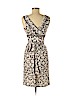 Diane von Furstenberg 100% Silk Ivory Casual Dress Size 6 - photo 2