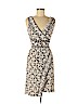 Diane von Furstenberg 100% Silk Ivory Casual Dress Size 6 - photo 1