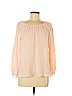 Ann Taylor LOFT Outlet 100% Polyester Pink Long Sleeve Top Size M (petite) - photo 1
