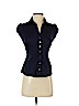 Banana Republic Blue Short Sleeve Blouse Size 2 (petite) - photo 1