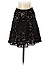 Ann Taylor 100% Polyester Black Casual Skirt Size 0 (petite) - photo 1