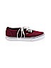 Vans Solid Burgundy Sneakers Size 8 - photo 1
