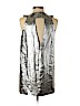 Nicole Miller Gray Casual Dress Size P (petite) - photo 2