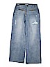 Bebe 100% Cotton Solid Blue Jeans Size 14 - photo 1