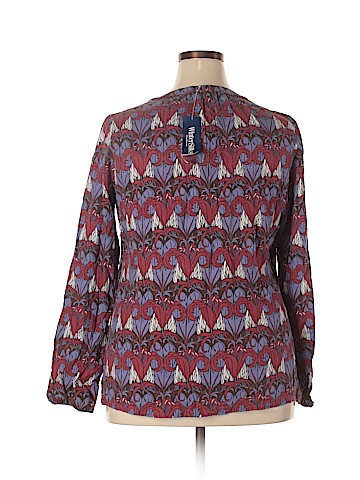 Winter Silks Long Sleeve Silk Top (view 2)