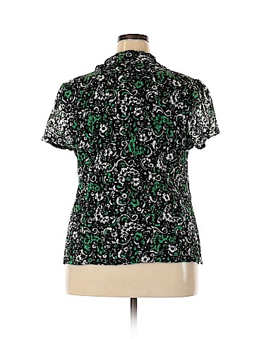 Style&Co Short Sleeve Button-Down Shirt (view 2)