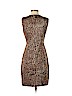 Elie Tahari 100% Polyester Tan Casual Dress Size 4 - photo 2