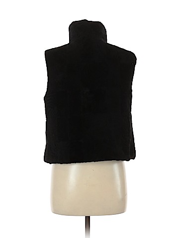 Adrienne Landau Faux Fur Vest (view 2)