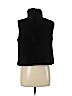 Adrienne Landau 100% Polyester Black Faux Fur Vest Size S - photo 2