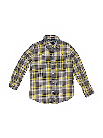 Gap Kids Outlet Long Sleeve Button-Down Shirt (view 1)