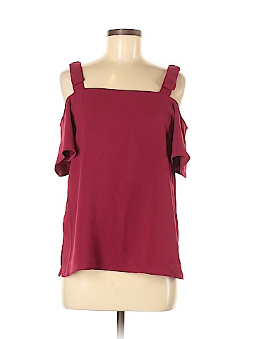 Ann Taylor Short Sleeve Blouse (view 1)