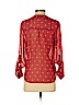 a.n.a. A New Approach 100% Polyester Red Long Sleeve Blouse Size S (petite) - photo 2