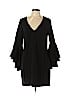 Betsy & Adam Black Casual Dress Size 12 - photo 1