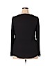 AB Studio 100% Polyester Black Long Sleeve Blouse Size XL - photo 2
