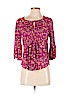 St. John's Bay 100% Rayon Pink 3/4 Sleeve Blouse Size S (petite) - photo 1