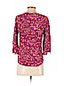 St. John's Bay 100% Rayon Pink 3/4 Sleeve Blouse Size S (petite) - photo 2