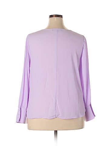 ELOQUII Long Sleeve Blouse (view 2)