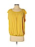 Doncaster Yellow Short Sleeve Top Size S - photo 1