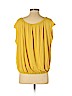Doncaster Yellow Short Sleeve Top Size S - photo 2