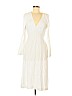 C/MEO Collective 100% Viscose White Cocktail Dress Size M - photo 1