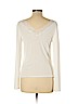 H&M Ivory Long Sleeve Top Size L - photo 2