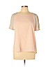 Banana Republic Factory Store 100% Polyester Pink Short Sleeve Blouse Size L - photo 1