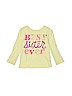 Old Navy 100% Cotton Yellow Long Sleeve T-Shirt Size 2T - photo 1