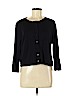Rafaella 100% Cotton Black Cardigan Size L (petite) - photo 1