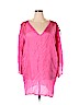 Anna & Boy 100% Silk Pink 3/4 Sleeve Silk Top Size 2X - photo 1